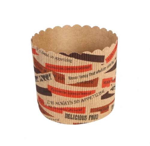 Corrugated Panettone cups